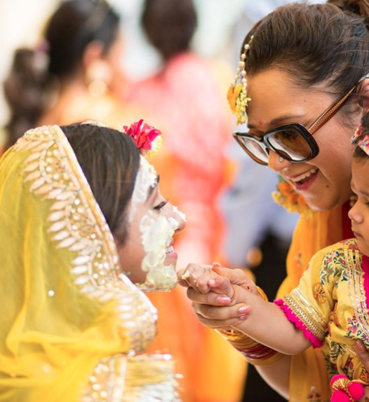 Mohena Kumari Singh and Vasundhra Raj Laxmi